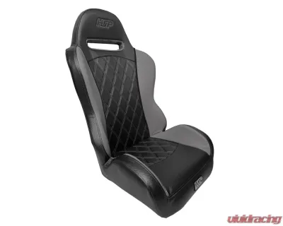 HSP Seats Bucket Seat Black-Carbon Fiber Charcoal HAVOC Series Polaris RZR 2015-2021 - HASR1HCBH-JJHX